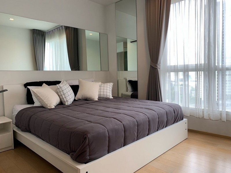 For Rent HQ by Sansiri 1 Bed 1 Bath 43 sqm. Floor 18 – OJ_168_HQ55