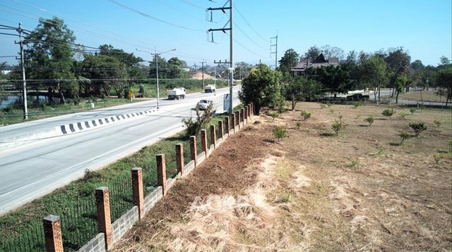 ขายที่ดินติดถนนวงแหวนรอบนอก (สันทราย-แม่ริม) จ.เชียงใหม่