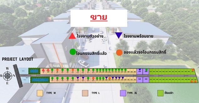 POR4938 ขาย โรงงาน โกดัง ออฟฟิศ สร้างใหม่ บนพื้นที่สีม่วง ขอใบ รง.4 ได้ คลอง 8 ติดถนนลำลูกกา หน้าโครงการมี 7-11