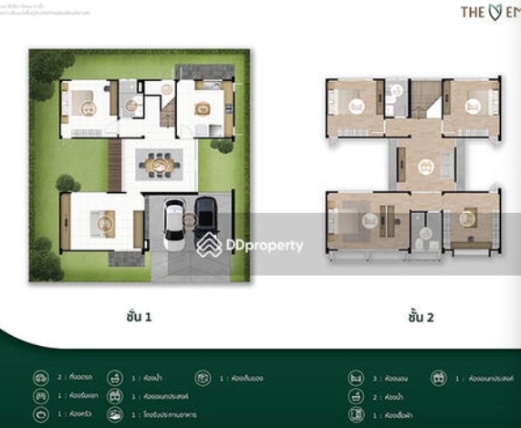 ขายบ้านเดี่ยว ดิ เอ็มเบรส จตุโชติ-รามอินทรา 5 นอน 3 น้ำ