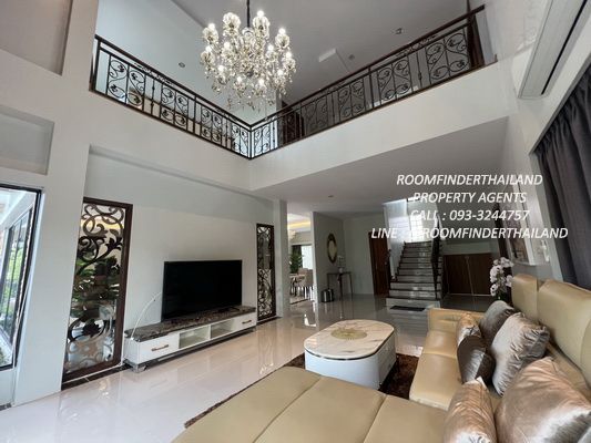 [ให้เช่า] FOR RENT PERFECT MASTERPIECE RAMA 9 / 6 bedrooms 7 bathrooms / 200 Sqw. 600 Sqm. **350,000** POOL VILLA CLOSE TO STAMFORD UNIVERSITY