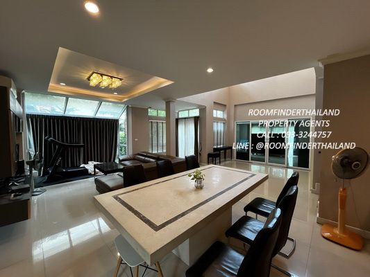 [ให้เช่า] FOR RENT VILLA NAKARIN ONNUT – WONGWAEN / 4 bedrooms 3 bathrooms / 83 Sqw. 360 Sqm. **70,000** CLOSE TO GEMOPOLIS INDUSTRIAL ESTATE