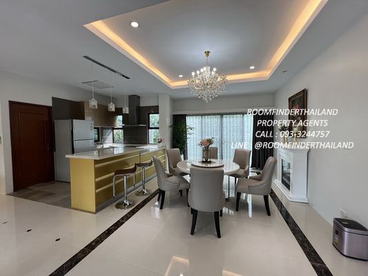 [ให้เช่า] FOR RENT PERFECT MASTERPIECE RAMA 9 / 6 bedrooms 7 bathrooms / 200 Sqw. 600 Sqm. **350,000** POOL VILLA CLOSE TO STAMFORD UNIVERSITY