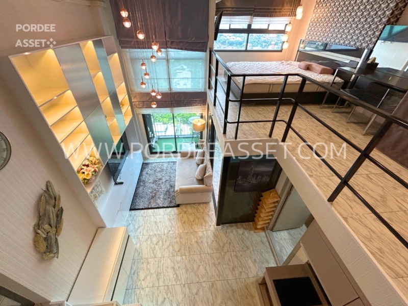 คอนโดหรู ราคาถูก!! IDEO New Rama9 (ห้อง Duplex 52 ตร.ม.) ตกแต่ง Modern luxury อยู่ใจกลางเมืองเดินทางสะดวก ใกล้เอกมัย ทองหล่อ :ไอดีโอ นิว พระราม 9