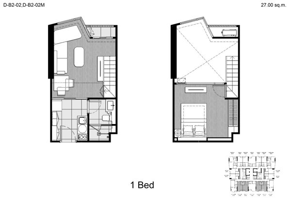 ขายดาวน์ คอนโด Knightsbridge Space Sukhumvit – พระราม 4 ชั้น 22 ทำเล 4 นาที จาก BTS พระโขนง