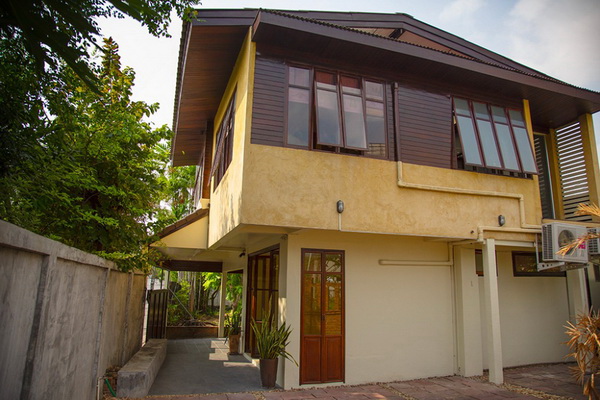 [ให้เช่า] FOR RENT DETACHED HOUSE INTHAMARA – HUAIKWANG / 3 bedrooms 3 bathrooms / 130 Sqw. 300 Sqm. **50,000** CLOSE TO MRT HUAIKWANG