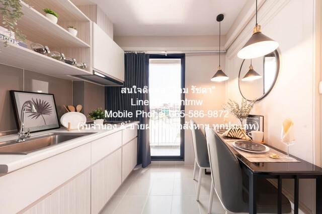 คอนโด. แอชเชอร์ รัชดา Asher Ratchada 1850000 บาท 1นอน1BR ขนาดเท่ากับ 27 ตรม ไม่ไกลจาก MRT สุทธิสาร ดีดี เป็นคอนโดหรูพร้อ