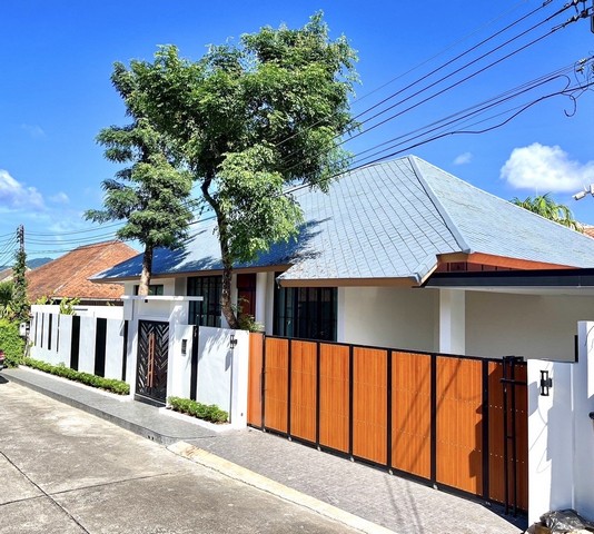 ขายบ้านเดี่ยวพูลวิลล่าหมู่บ้านสวนเนรมิต5 ภูเก็ต POOL VILLA FOR SALE PHUKET เฟอร์ครบ