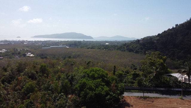 ขายที่ดินเปล่า 1ไร่ ติดถนนสาธารณะ (ซอยยอดเสน่ห์) Seaview และ Mountain view ฉลอง ภูเก็ต Land for sale Chalong Phuket