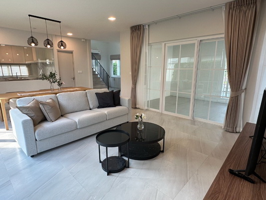 [ให้เช่า] FOR RENT VILLAGGIO 3 SRINAKARIN – BANGNA / 4 bedrooms 3 bathrooms / 75 Sqw. 225 Sqm. **110,000** NEW HOUSE. CLOSE TO MEGA BANGNA