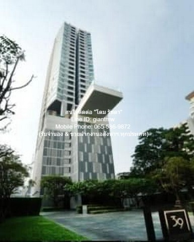 Condo. 39 บาย แสนสิริ 39 by Sansiri พท. 53 ตาราง.เมตร 1ห้องนอน 35000 บาท. สภาพแวดล้อมดี เป็นคอนโดพร้อมอยู่ที่มีการตกแต่ง