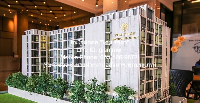 RENT คอนโดฯ The Cube Urban Sathorn – Chan เดอะ คิวบ์ เออร์เบิน สาทร – จันทน์ 2 Bedroom 44SQ.METER 25000 – เยี่ยม!