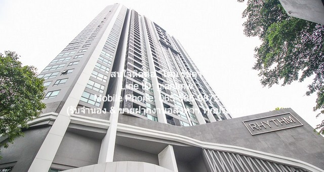 ต้องการให้เช่า ห้องชุด ริทึ่ม สุขุมวิท 44/1 Rhythm Sukhumvit 44/1 60 SQUARE METER 1 BEDROOM 1 BR 43000 บ. +++