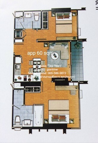 Condo Q. House Condo Sukhumvit 79 60 square meter 35000 B. ไม่ไกลจาก BTS อ่อนนุช พร้อมตกแต่ง กรุงเทพ