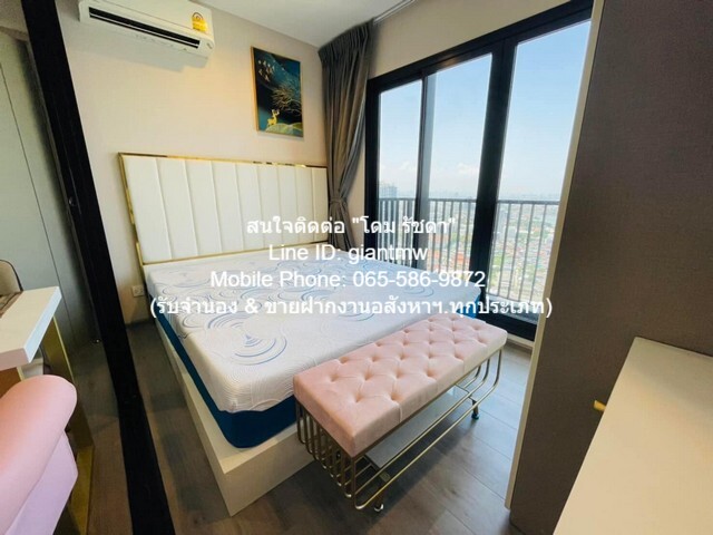 ID : DSL-592.2 RENT condo เดอะ โพลิแทน รีฟ พื้นที่ = 31 square meter 1 ห้องนอน 15000 บาท. ใกล้กับ รถไฟฟ้า MRT สายสีม่วง