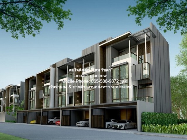 TOWNHOUSE ขายทาวน์โฮม 4 ชั้น เรสซิเดนซ์ สุขุมวิท 65 (Residence Sukhumvit 65) 28.1 ตร.ว. 2 น 3 น้ำ 2 จอดรถ ราคา 24 ล้านบา