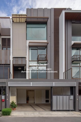 TOWNHOUSE ขายทาวน์โฮม 4 ชั้น เรสซิเดนซ์ สุขุมวิท 65 (Residence Sukhumvit 65) 28.1 ตร.ว. 2 น 3 น้ำ 2 จอดรถ ราคา 24 ล้านบา