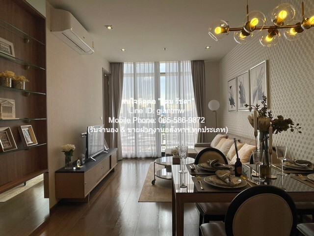 condo PARK ORIGIN THONGLOR พาร์ค ออริจิ้น ทองหล่อ 52000 thb 2BEDROOM2น้ำ พื้นที่เท่ากับ 56 ตร.-ม. ไม่ไกลจาก BTS ทองหล่อ