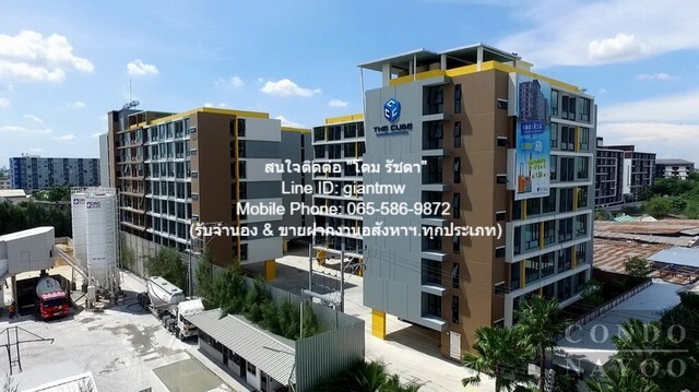 FOR RENT ห้องชุด เดอะ คิวบ์ นวมินทร์ – รามอินทรา 8000 THB 25 SQ.METER เปย์หรือเท