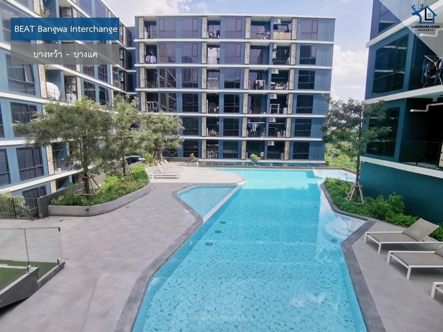 LM23-0294 ให้เช่าคอนโดพร้อมอยู่ Beat condo บางหว้า บางแค ขนาด 26.57 ตรม 1 นอน 1 น้ำ ติดรถไฟฟ้า ใกล้สาทร เพียง 15 นาที