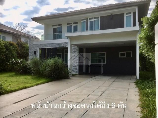 ขายบ้านเดี่ยว 2 ชั้น โครงการมัณฑนา เลค วัชรพล ใกล้โรงเรียนสารสาสน์วิเทศ สายไหม