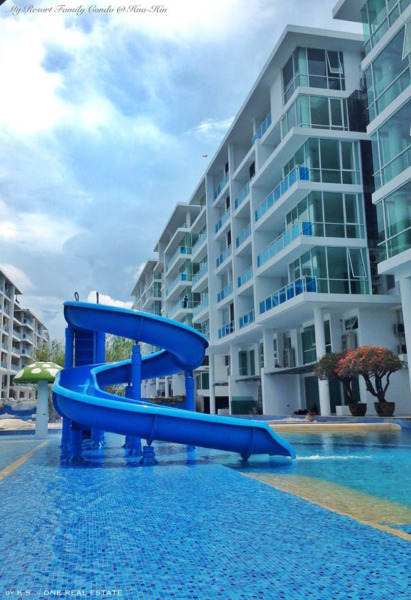 Condo My resort Huahin คอนโดพร้อมสวนน้ำ ชั้น 7 วิวดี