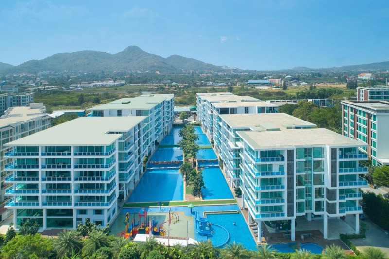 Condo My resort Huahin คอนโดพร้อมสวนน้ำ ชั้น 7 วิวดี