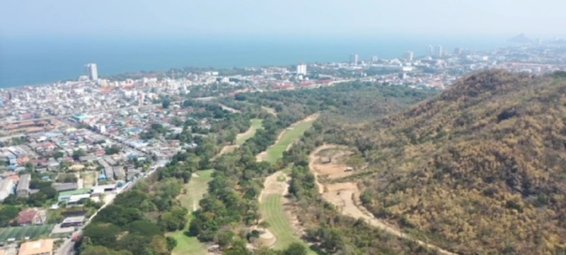 ขายที่ดินหัวหิน วิวเมือง วิวทะเล ติดสนามกอล์ฟ Royal Hua Hin Golf Course