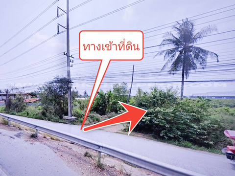 ที่ดินจัดสรรล็อคที่ 10 อยู่ฝั่งขวามือ ถ.346 ลาดหลุมแก้ว ปทุมธานี