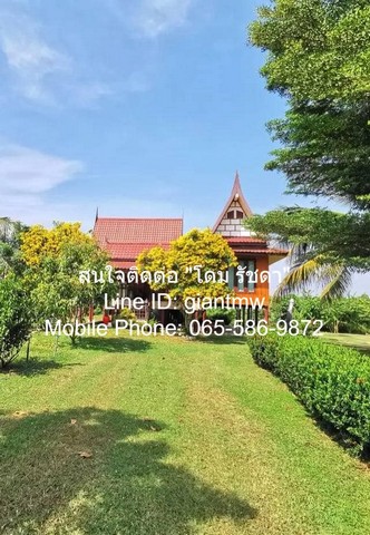 บ้าน บ้านสวนสไตล์รีสอร์ต ริมคลอง จ.ฉะเชิงเทรา 2220 ตรว. 11900000 – ไม่ไกลจาก วัด และโรงเรียนบ้านน้ำฉ่า, โรงพยาบาลราชสาส์