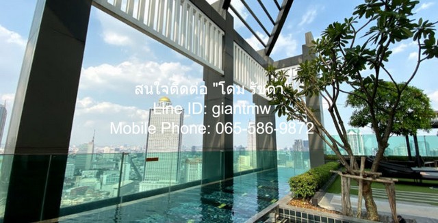 คอนโดฯ Rhythm Sathorn 36 ตรม 1Bedroom1BR ไม่ไกลจาก รถไฟฟ้า BTS สุรศักดิ์ พร้อมเข้าอยู่