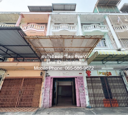 ตึก ขายตึกแถว 4.5 ชั้น ซอยเพชรเกษม 42 ใกล้ MRT-บางหว้า 32 SQ.WA 8BEDROOM4น้ำ 3300000 BAHT. ใกล้ ห่างสถานี MRT-บางหว้า 1.