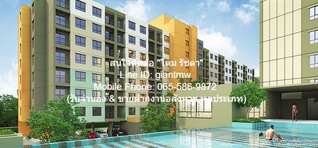 รหัส: DSL-411 SALE CONDOMINIUM ลุมพินี วิลล์ ราษฎร์บูรณะ – ริเวอร์วิว Lumpini Ville Ratburana – Riverview 1 BR 1300000 T