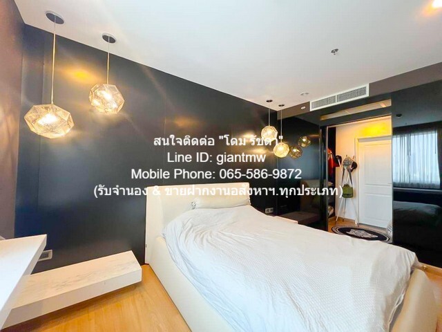 ต้องการให้เช่า CONDO. ศุภาลัย เวลลิงตัน SUPALAI WELLINGTON 1BR พื้นที่ = 46 SQ.M. 23000 บาท. ใกล้กับ MRT ศูนย์วัฒนธรรมแห