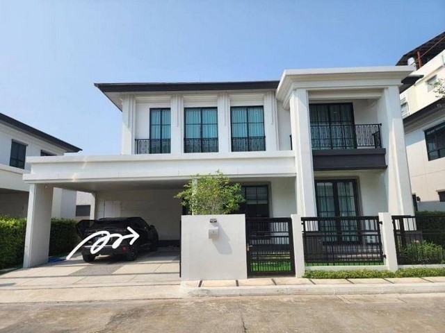 For sale with tenant single house Setthasiri Bangna-Suvarnabhumi size 63sqm 4 BR fully furnished receive full rent