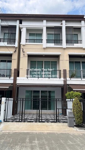 townhouse ขายทาวน์โฮม 3 ชั้น (ต่ำกว่าราคาประเมิน) บ้านกลางเมือง เกษตร–นวมินทร์ (Baan Klang Muang Kaset-Nawamin) 20 ตร.ว.