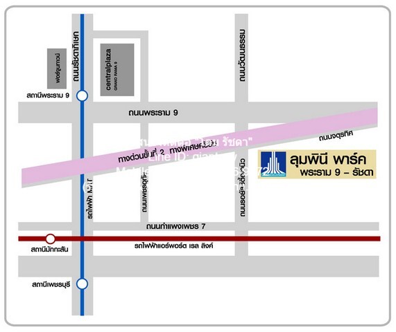 condo ลุมพินี พาร์ค พระราม 9 – รัชดา 2100000 บาท 1นอน1BATHROOM 26 SQ.METER ราคาน่าลงทุน