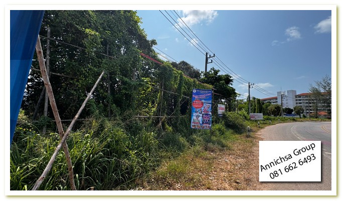 ที่ดิน เหมาะทำรีสอร์ท ที่พักอาศัย หรือทำธุรกิจอื่นๆ ใกล้แหล่งท่องเที่ยว หาดแม่พิมพ์ ใกล้วัดพลงไสว และใกล้ทะเลเพียงห่างจากทะเล เพียง 300 เมตร