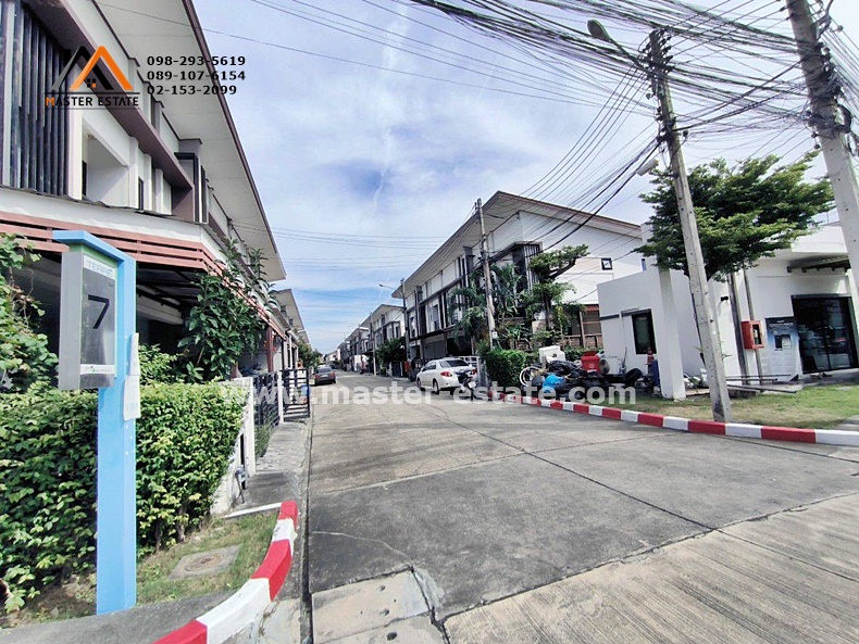 บ้านฟ้าปิยรมย์ เฟส 12 ทาวน์เฮ้าส์ 2 ชั้น หลังมุม 29.3 ตร.ว. มีพื้นที่ด้านข้าง ต่อเติมครบ พร้อมอยู่ อ.ลำลูกกา จ.ปทุมธานี