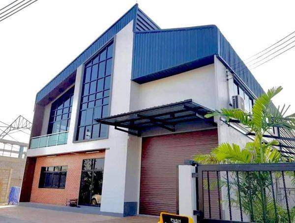 ขายที่ดินพร้อมสร้างโรงงานใหม่ ติดถนน มีครบจบในที่เดียว