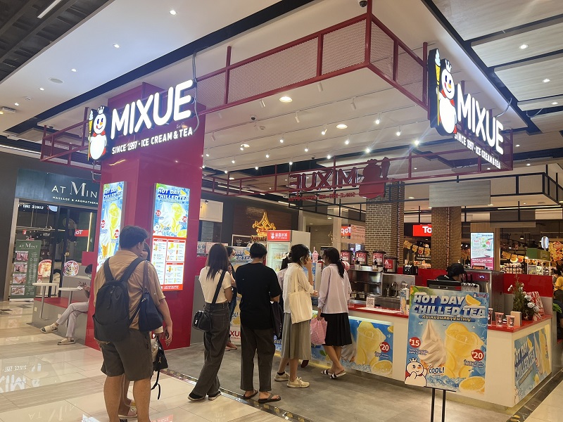 เซ้งกิจการร้าน Mixue ย่านอ่อนนุช