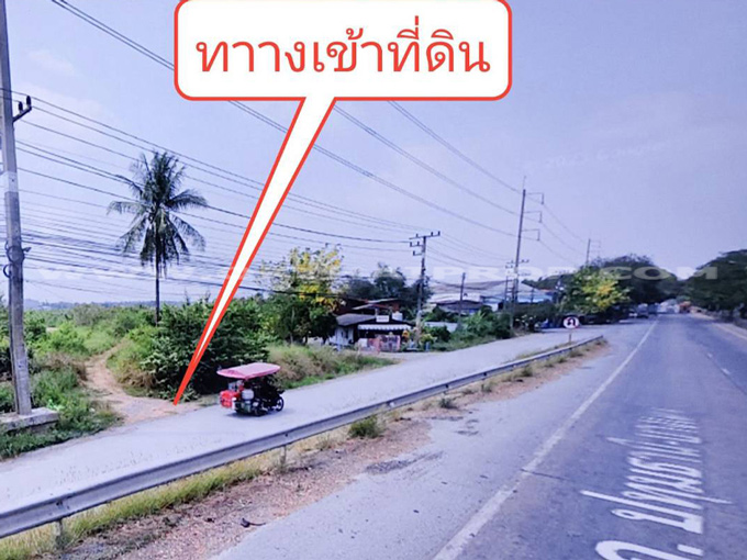 ที่ดินจัดสรรล็อคที่ 19 อยู่ฝั่งขวามือ ถ.346 ลาดหลุมแก้ว ปทุมธานี