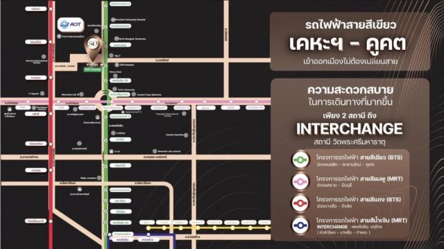 CM04240 ขายดาวน์  คอนโด โซ ออริจิ้น พหลฯ 69 สเตชั่น  So Origin Phahol 69