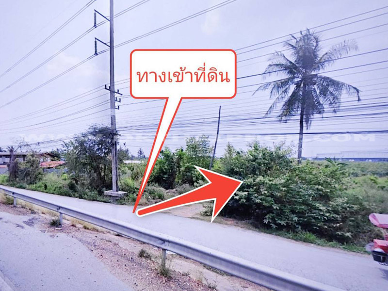 ที่ดินจัดสรรล็อคที่ 9 อยู่ฝั่งขวามือ ถ.346 ลาดหลุมแก้ว ปทุมธานี