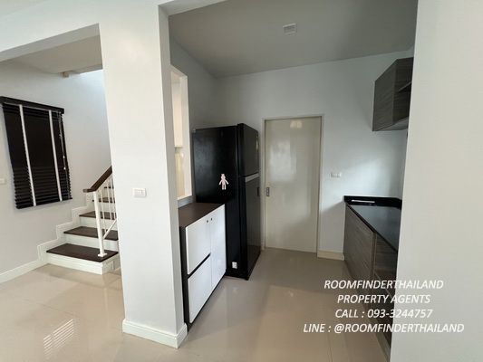 [ให้เช่า] FOR RENT SARANSIRI TIWANON – CHAENGWATTANA 2 / 3 bedrooms 3 bathrooms / 52 Sqw. 162 Sqm. **30,000** CLOSE TO THE NINE CENTER TIWANON