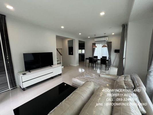 [ให้เช่า] FOR RENT SARANSIRI TIWANON – CHAENGWATTANA 2 / 3 bedrooms 3 bathrooms / 52 Sqw. 162 Sqm. **30,000** CLOSE TO THE NINE CENTER TIWANON