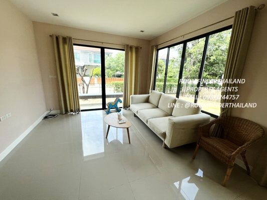 [ให้เช่า] FOR RENT HABITIA PARK THIANTHALE 28 / 3 bedrooms 3 bathrooms / 100 Sqw. 185 Sqm. **38,000** CLOSE TO CENTRAL PLAZA RAMA 2