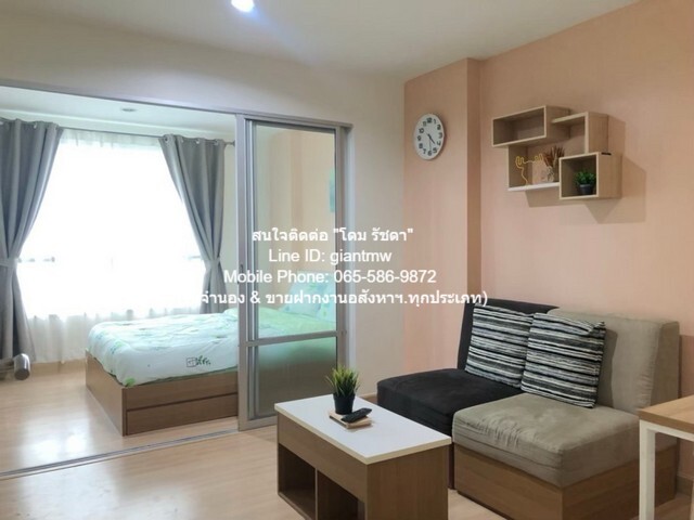 CONDO Niche ID Rama 2 30ตร.-ม. ใกล้ รถไฟฟ้า BTS วุฒากาศ พร้อมเข้าอยู่ เป็นคอนโดหรูที่ปัจจุบันมีผู้เช่าอยู่ (สามารถยกเลิก