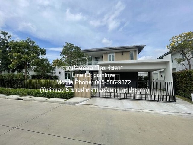 บ้าน ขาย/ให้เช่าบ้านเดี่ยวหรู 2 ชั้นพร้อมอยู่ มัณฑนา เวสต์เกต 120000 – 4 Bedroom พื้นที่ 122 Square Wah ไม่ไกลจาก Big C