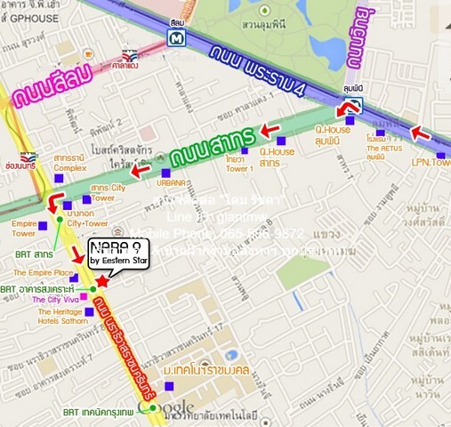 Condo. Nara 9 by Eastern Star 38 ตารางเมตร 1 ห้องนอน 1 Bathroom น่า-อยู่